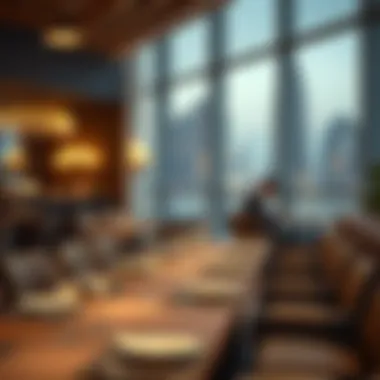 Dining Scene in Dubai Dining scene in Dubai