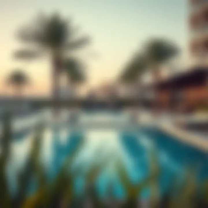 Expansive outdoor amenities at بيلا روز الممزر