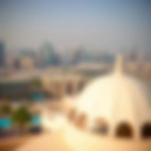 Breathtaking skyline view of بيلا روز الممزر