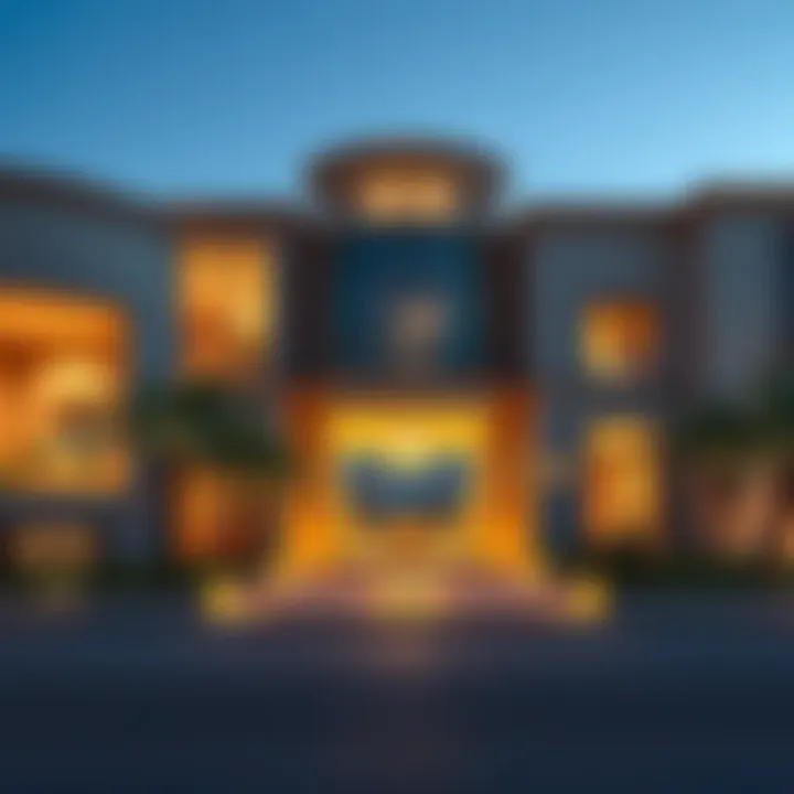 Elegant real estate properties in Dubai on display