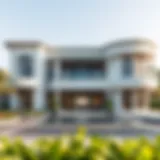 Luxury villa in Emirates Hills showcasing elegant architecture