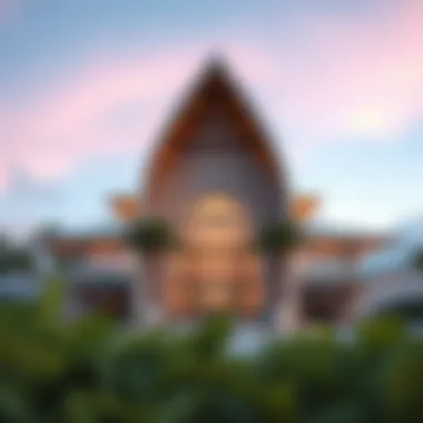 Breathtaking view of Serenia Living Palm's beachfront architecture