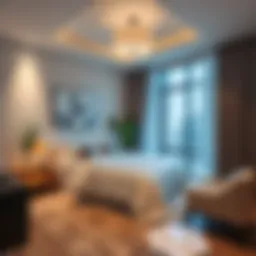 Modern studio interior showcasing elegant design