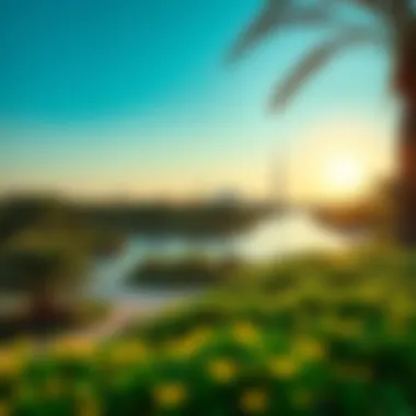 Nature's Splendor in Qurm Lush greenery and natural beauty at Qurm