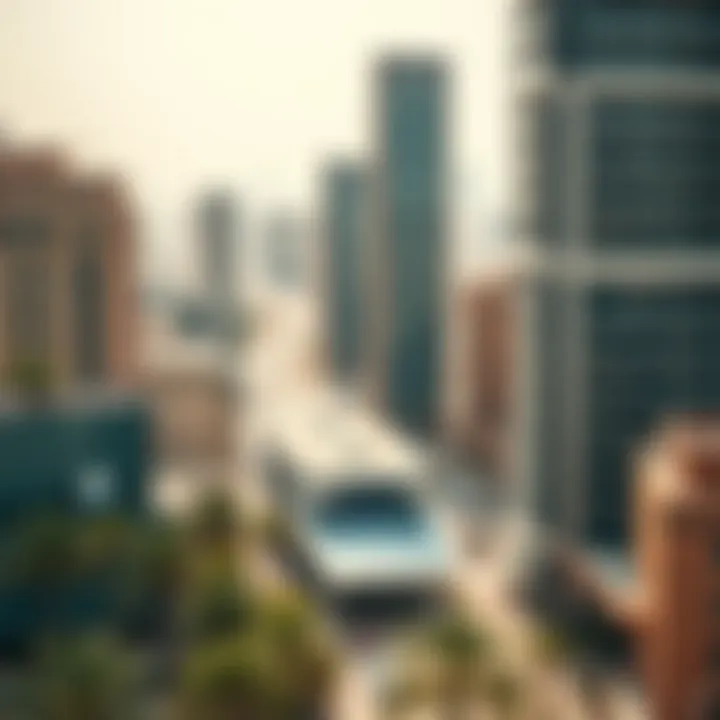 An urban landscape representing Dubai's evolving economy