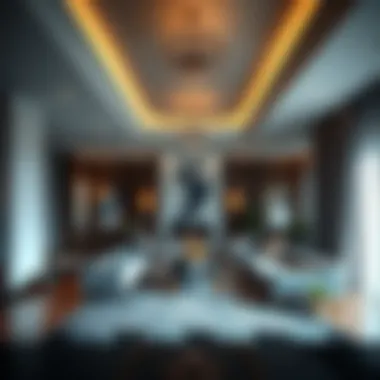 Elegant Interiors of Rem Hailz Luxurious interiors of a residence in Rem Hailz, highlighting upscale design