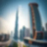 Stunning skyline view featuring Rem Hailz amidst Dubai's architectural landscape