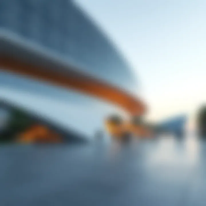 A modern architectural marvel symbolizing Meydan Group's innovative projects
