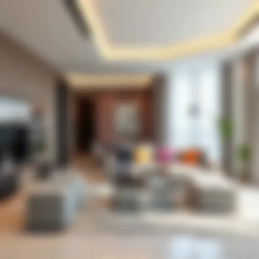 Stylish apartment interior in Ras Al Khor