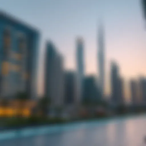 Modern architectural design showcasing Dubai's skyline