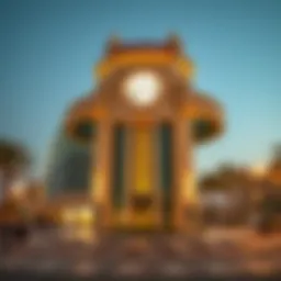 The Clock Tower Roundabout: A Landmark in Dubai Introduction