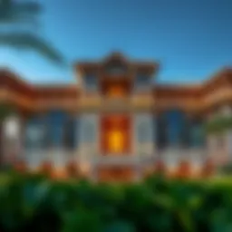 Stunning exterior architecture of Two Seasons Hotel