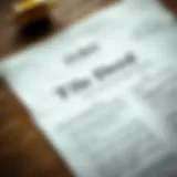 Detailed view of a Dubai Title Deed