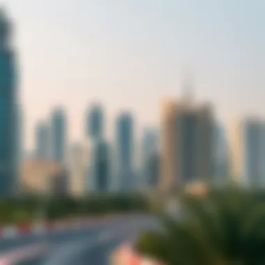 A Glimpse of Dubai's Luxurious Real Estate Dubai skyline showcasing luxury properties