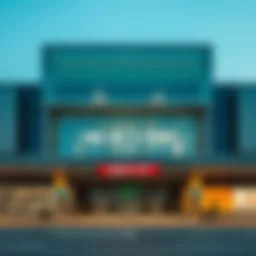 Dubai Metro station exterior showcasing modern architecture