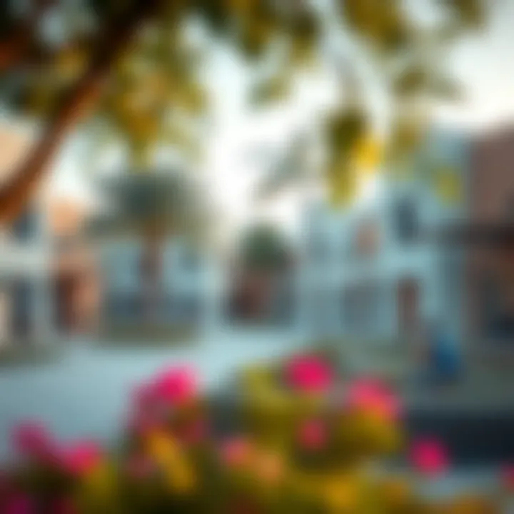 Vibrant community spaces in Wasl Village