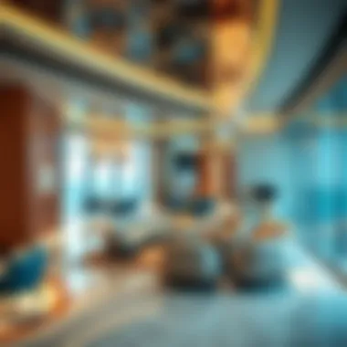 Interior amenities of XL Tower, emphasizing luxury and comfort.